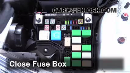 Replace a Fuse: 2012-2016 Hyundai Veloster - 2013 Hyundai ... hyundai veloster 2012 fuse box 